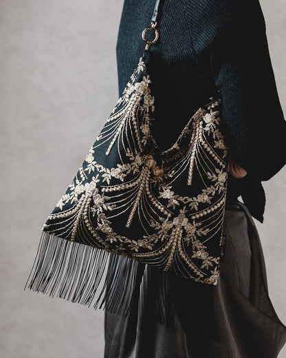 Triangle Tote Mini Black