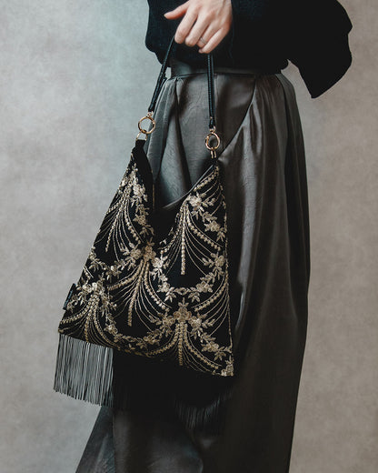 Triangle Tote Mini Black