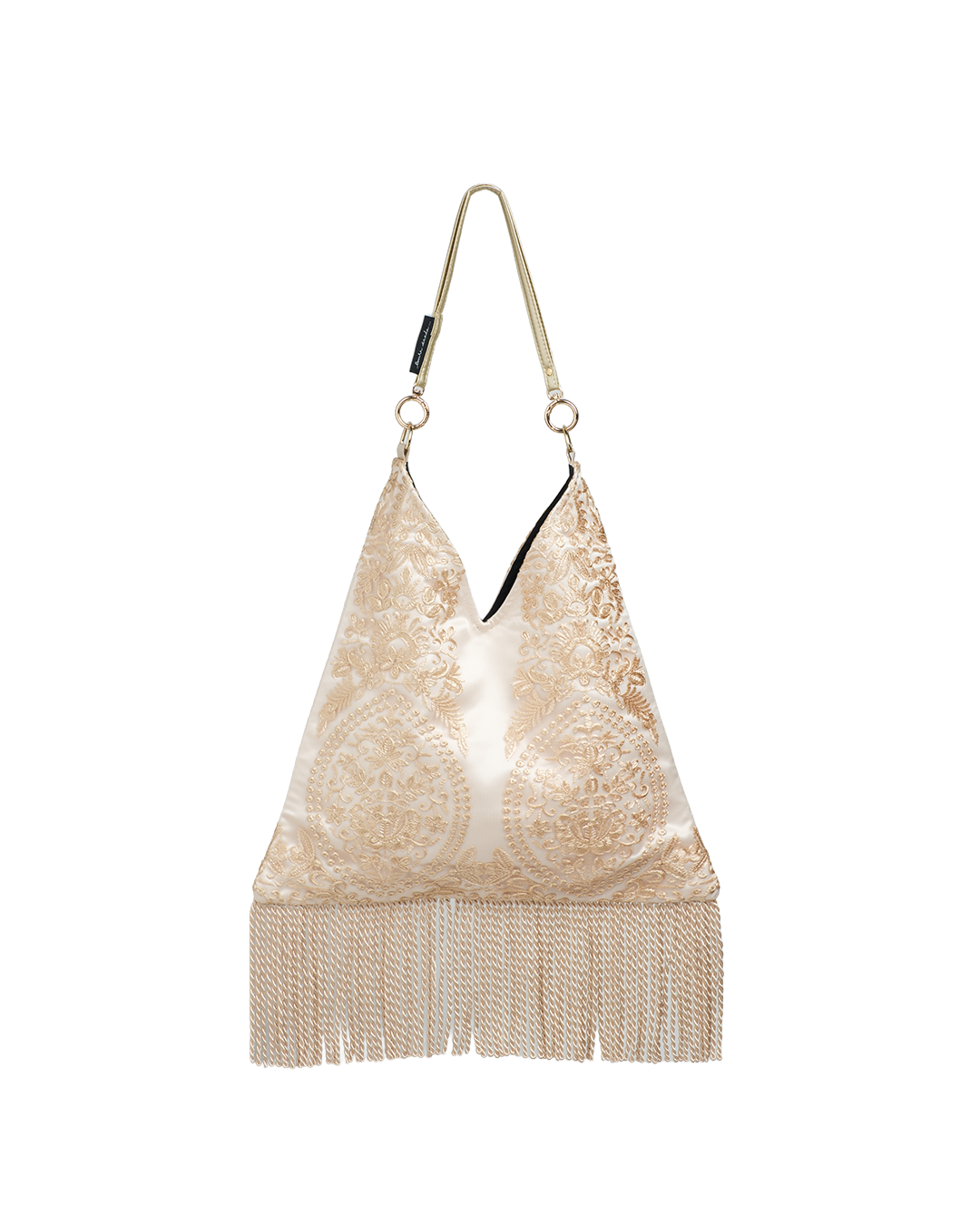 Triangle Tote Beige
