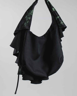 Drape Dress Tote Emerald Ivy