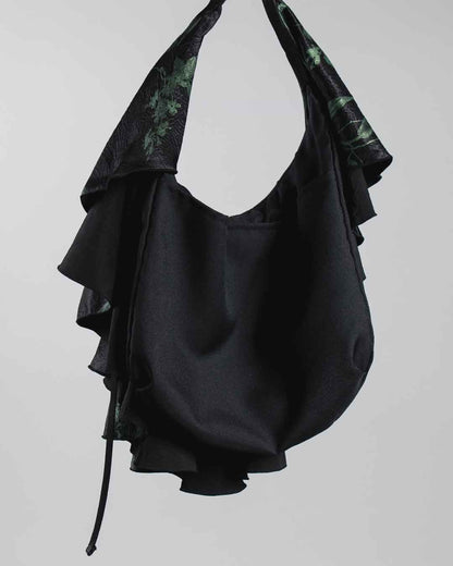 Drape Dress Tote Emerald Ivy