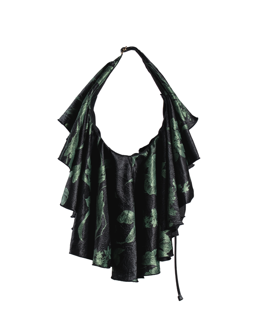 Drape Dress Tote Emerald Ivy