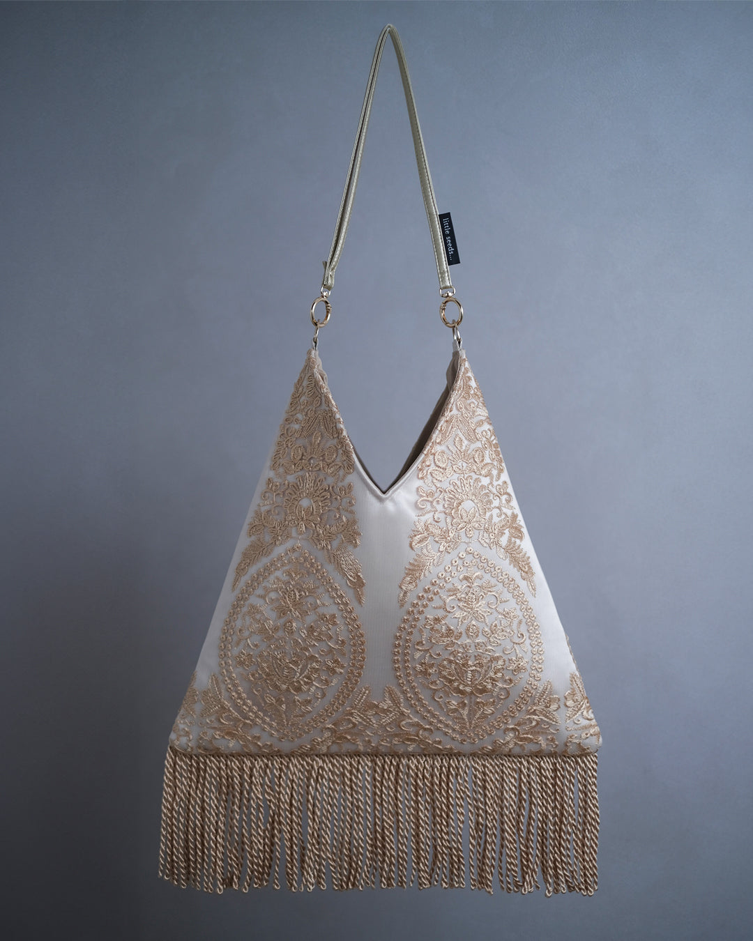 Triangle Tote Beige