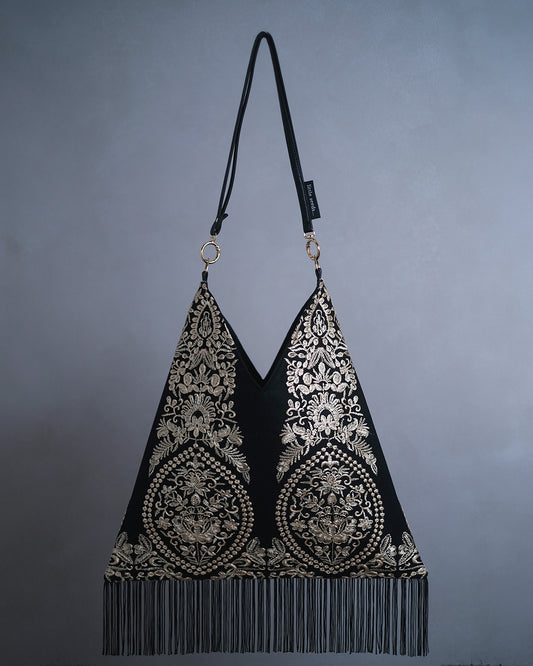 Triangle Tote Black